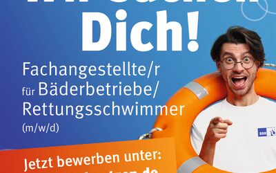 Wir suchen Dich asl Fachangestellter für Bäderbetriebe